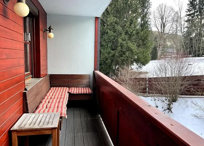 Bile Labe V Centru Mesta Špindlerŭv Mlýn